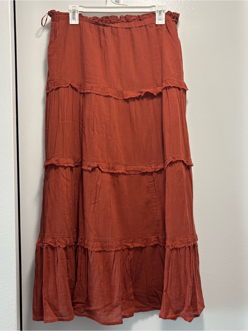 🍁Gauze Maxi Skirt